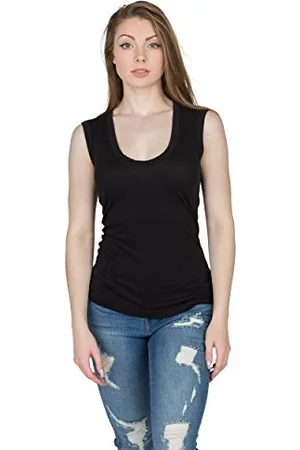 Graham & Spencer Damen Estina Gauzy Tank T-Shirt, , X-Klein