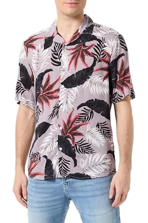 Only & Sons Herren ONSWAYNE Life AOP SS Viscose Shirt NOOS Hemd, , XL