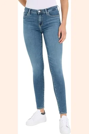 Tommy Hilfiger Damen Jeans Flex Como Skinny Fit, Blau (Mel), 34W / 32L