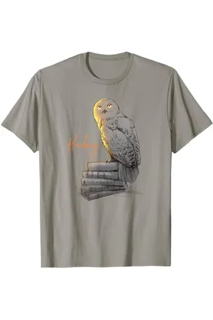 Harry Potter Hedwig Books Painted T-Shirt