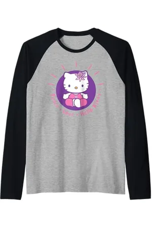 Hello Kitty Yoga Raglan