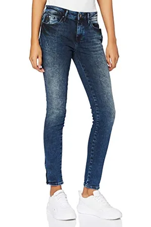 Mavi Damen Adriana Zip Skinny Jeans, , W31/L32