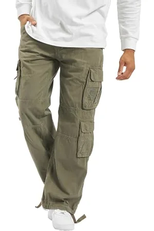 Brandit Pure Vintage Pants, Farbe: Olive, Größe: S
