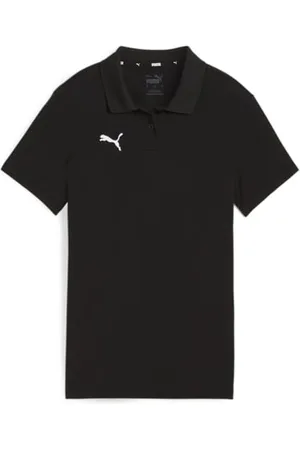 PUMA Unisex Teamgoal Casuals Wmn Polo, Black White, XS