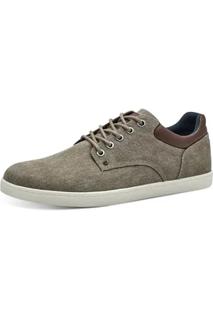 QS by s.Oliver Herren Sneaker flach Low Top Elegant, Braun , 42 EU