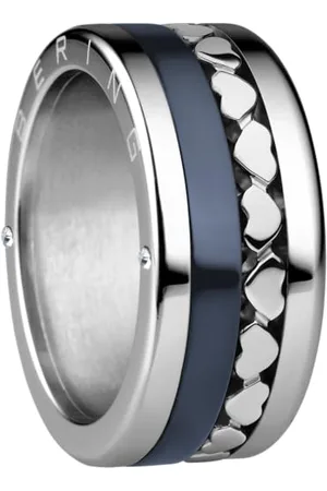 Bering Austauschbar Ringkombination für Damen in & Blau mit einzigartigem Twist- & Change System, Maas