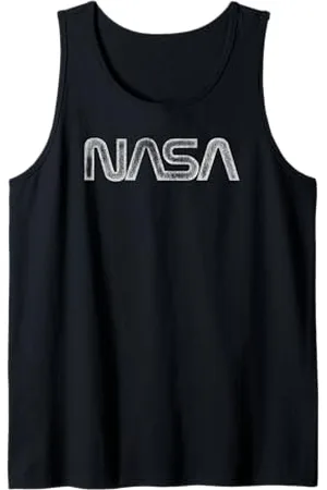 Nasa Vintage Notleidende Wurm Logo Tank Top