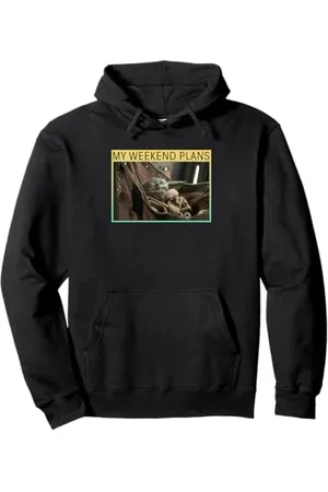 STAR WARS The Mandalorian The Child My Weekend Plans Meme Pullover Hoodie