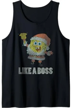 Spongebob Weihnachten SpongeBob Like Boss Tank Top