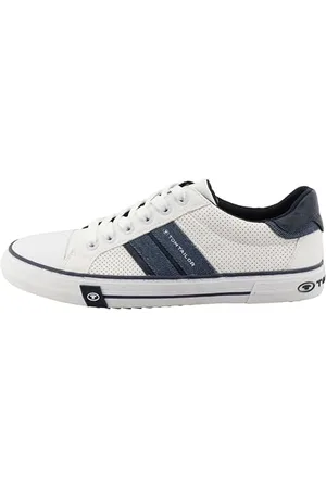 TOM TAILOR Herren 7480070011 Sneaker, White, 42 EU