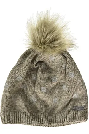 maximo Mädchen Kunstfellpompon Beanie-Mütze, , 51