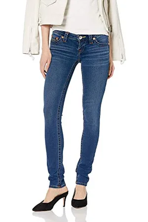 True Religion Damen Stella Low Rise Skinny Fit Jeans, Traumfänger, 34