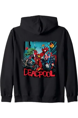 Marvel Deadpool & Wolverine Heores Kapuzenjacke