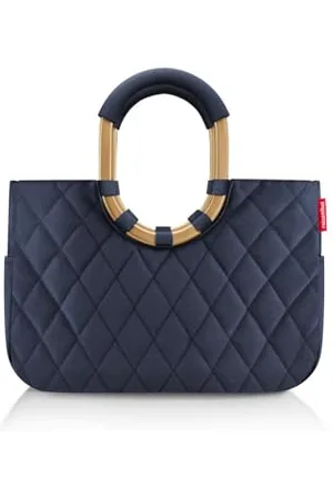 Reisenthel Loopshopper M – Stabile Tasche mit praktischen Fächern aus recycelten PET-Flaschen – Eleganz beim Einkaufen, viel Funktion inklusive