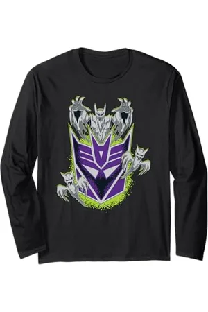 TRANSFORMERS Evergreen Halloween Decepticon Ghosts Logo Langarmshirt