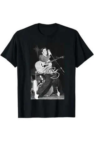 Elvis Presley B&W Gitarre T-Shirt