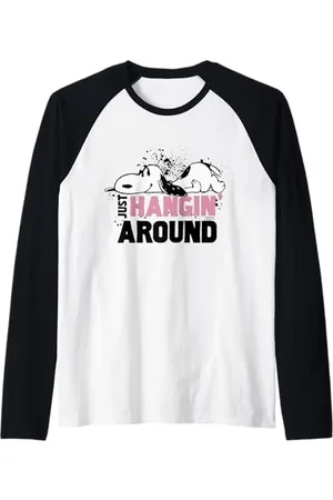 Peanuts Snoopy ´Herum hängen` Raglan