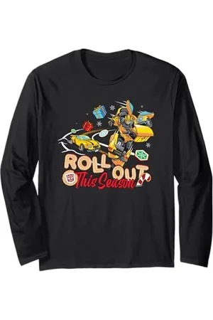 TRANSFORMERS Evergreen Christmas Roll Out Season Bumblebee Langarmshirt