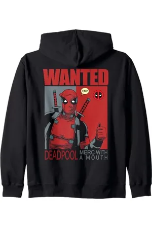 Marvel Deadpool gesucht Kapuzenjacke