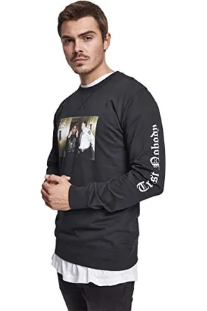Mister Tee Herren MT721-Tupac Trust Nobody Crewneck Sweatshirt, Black, M