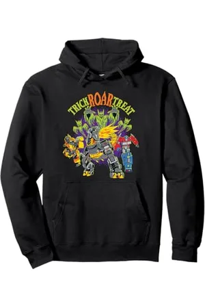 TRANSFORMERS Evergreen Halloween Trick Roar Treat Grimlock Pullover Hoodie