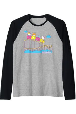 Hello Kitty Rollercoaster Raglan