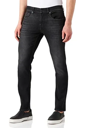 7 for all Mankind Herren JSMXB900SR Jeans, Black, 31
