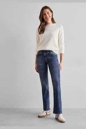CECIL Damen B378692 Bootcut Jeans, , 29W / 30L EU