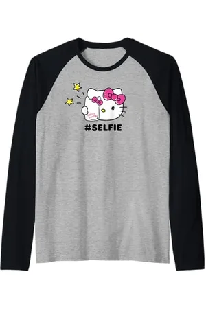 Hello Kitty Selfie Raglan