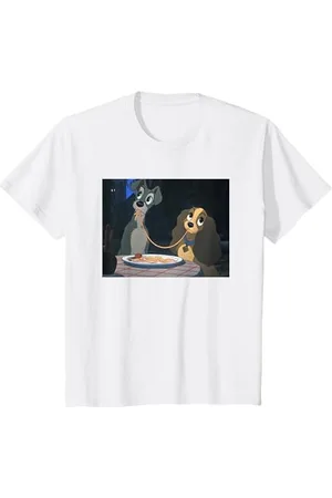 Disney Kinder Lady and The Tramp Spaghetti Scene T-Shirt