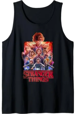Stranger Things Group Poster Tank Top