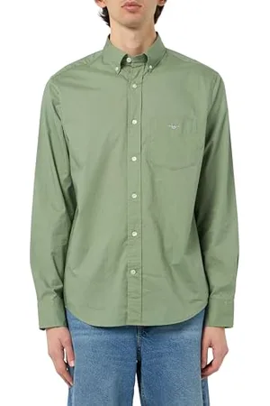 GANT Herren REG Classic POPLIN Shirt Hemd, , L