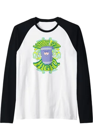 South Park Wanna Get High? Raglan