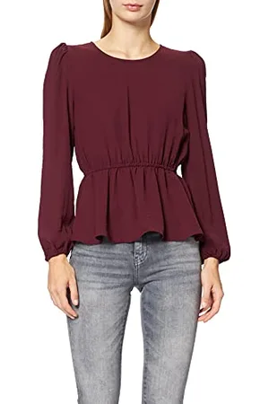 ONLY Damen Onlmette DAR L/S O-Neck Top Noos WVN Langarmshirt 15240593, ,M