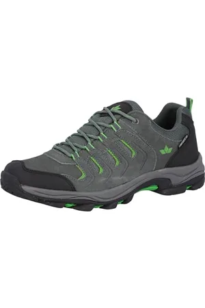 LICO Outdoor- & Trekkingschuh Herren Outdoor- & Trekkingschuh, Anthrazit/ Schwarz/ Grün, 40 EU