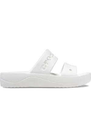Crocs Herren Baya Platform Sandal Sandalen, White, 42/43 EU