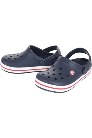 Crocs Unisex Kids Crocband Clog K, Navy/Red, 28/29 EU