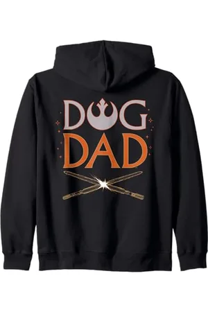 STAR WARS Dog Dad Pet Parent Lightsabers Kapuzenjacke
