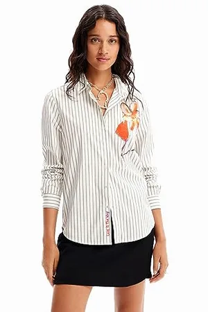 Desigual Damen Cam_florenca Blouse, , XL EU