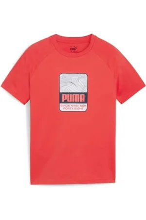 PUMA Unisex Sports Graphic Tee B T-Shirt, , 140