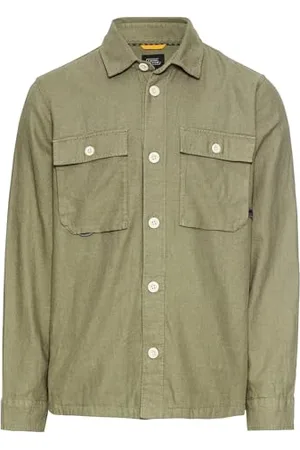Camel Active Herren Overshirt aus Leinen-Baumwoll-Mix Menswear-XXL
