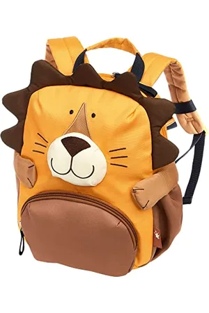 sigikid 25254 Kinderrucksack Löwe, Kindergarten-Rucksack: robust, leicht, kindgerecht, für Kita, Krippe, Ausflüge, Freizeit, für Kinder von 2 - 5 Jahren, 29x26x13 cm, 5,2 l