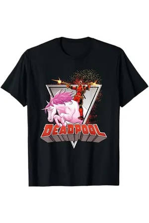 DEADPOOL Rides a Unicorn T-Shirt