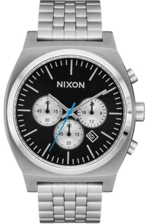 Nixon Herren Analog Quarz Uhr mit Edelstahl Armband A972-5266-00