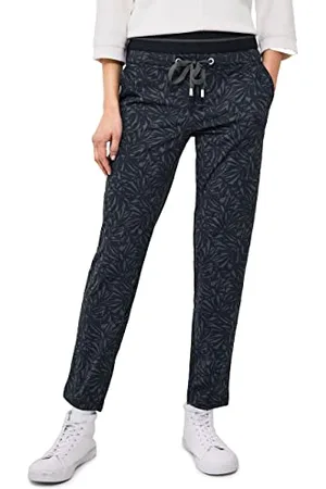CECIL Damen B376278 Joggpants Gemustert