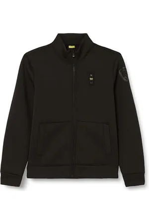 Blauer Herren Felpa Aperta COLLO IN PIEDI Sweatshirt,