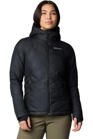 Columbia Damen Heavenly Kapuzenjacke Pufferjacke mit Kapuze, , L