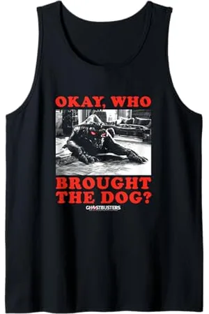 Ghostbusters Who Brought The Dog Zuul Lustiger Film Tank Top