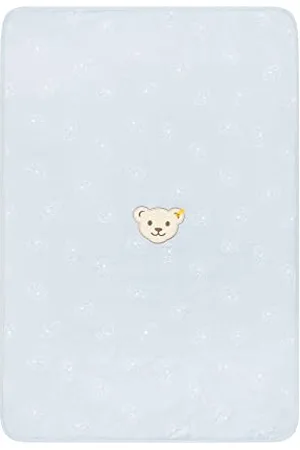 Steiff Unisex Baby Basic Decke GOTS