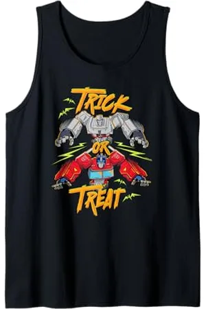 TRANSFORMERS Evergreen Halloween Trick Or Treat Tank Top